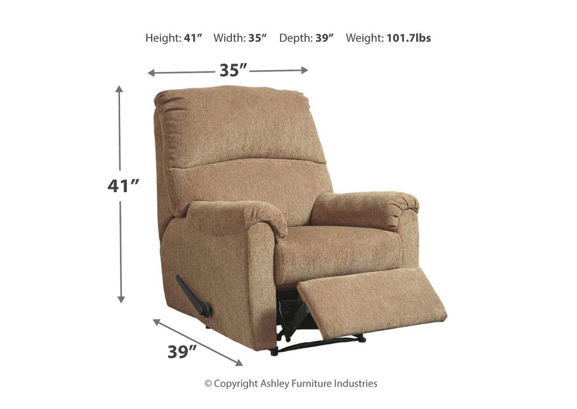 Nerviano Recliner,Signature Design By Ashley