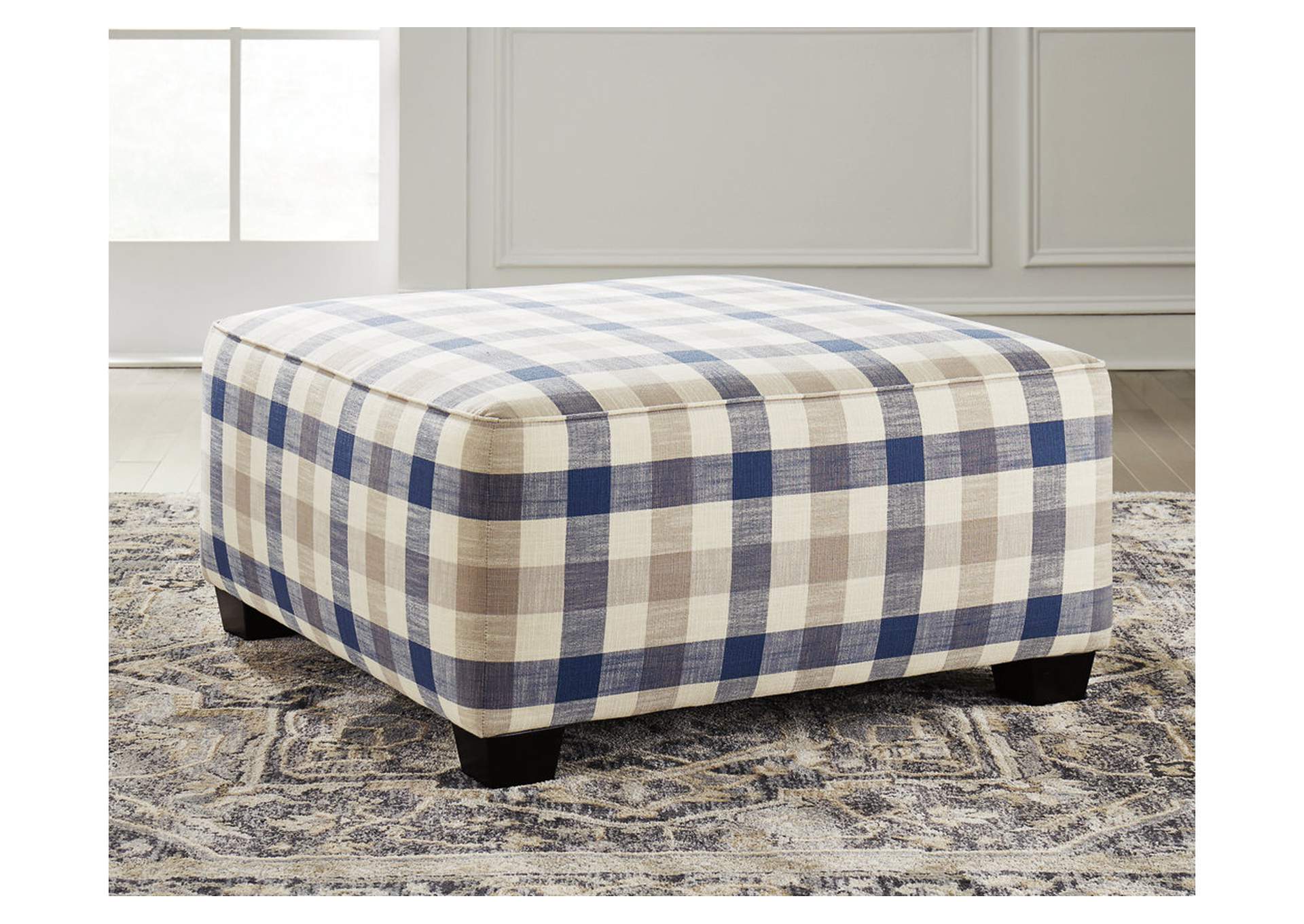 Meggett Oversized Accent Ottoman,Benchcraft