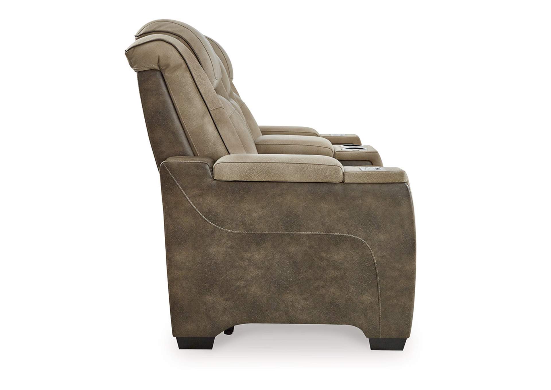 Next-Gen DuraPella Power Reclining Loveseat with Console,Signature Design By Ashley