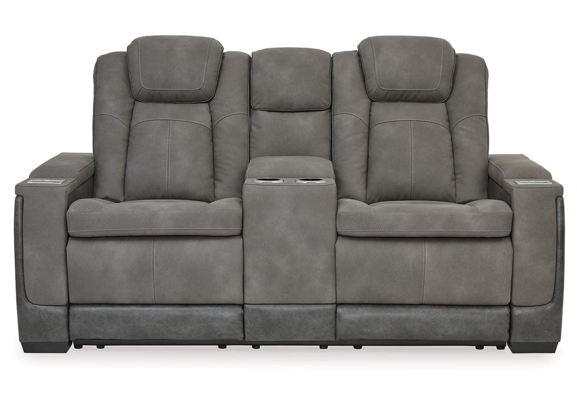 Next-Gen DuraPella Power Reclining Loveseat with Console,Signature Design By Ashley