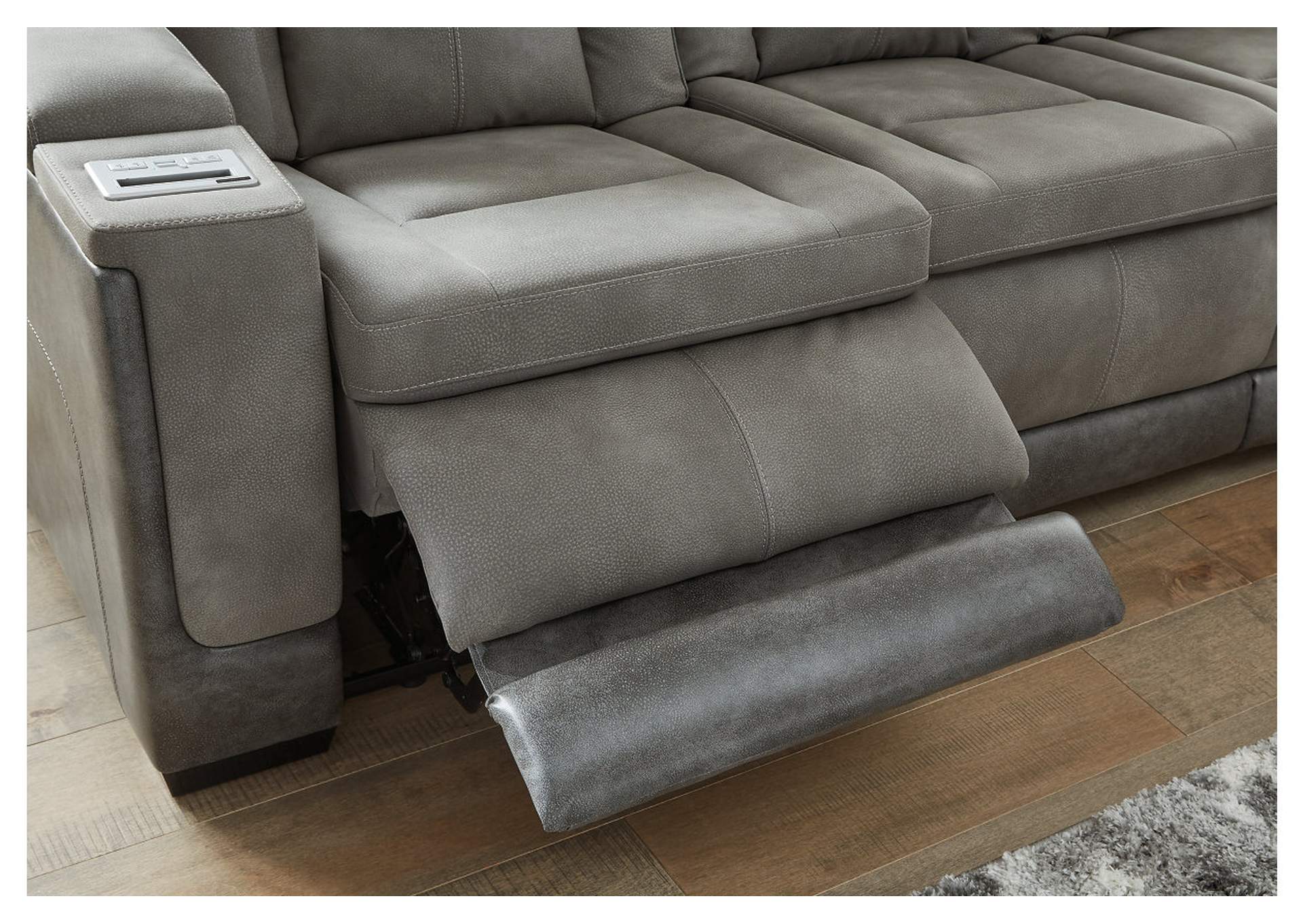 Next-Gen DuraPella Power Reclining Loveseat with Console,Signature Design By Ashley