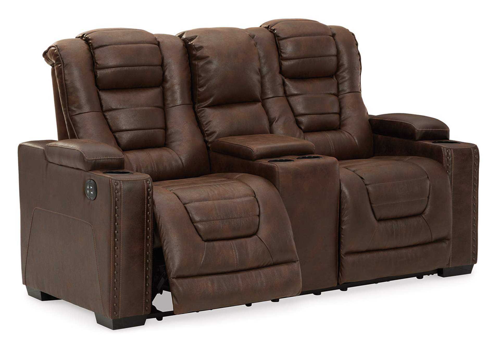 Owner's Box Power Reclining Loveseat with Console,Signature Design By Ashley