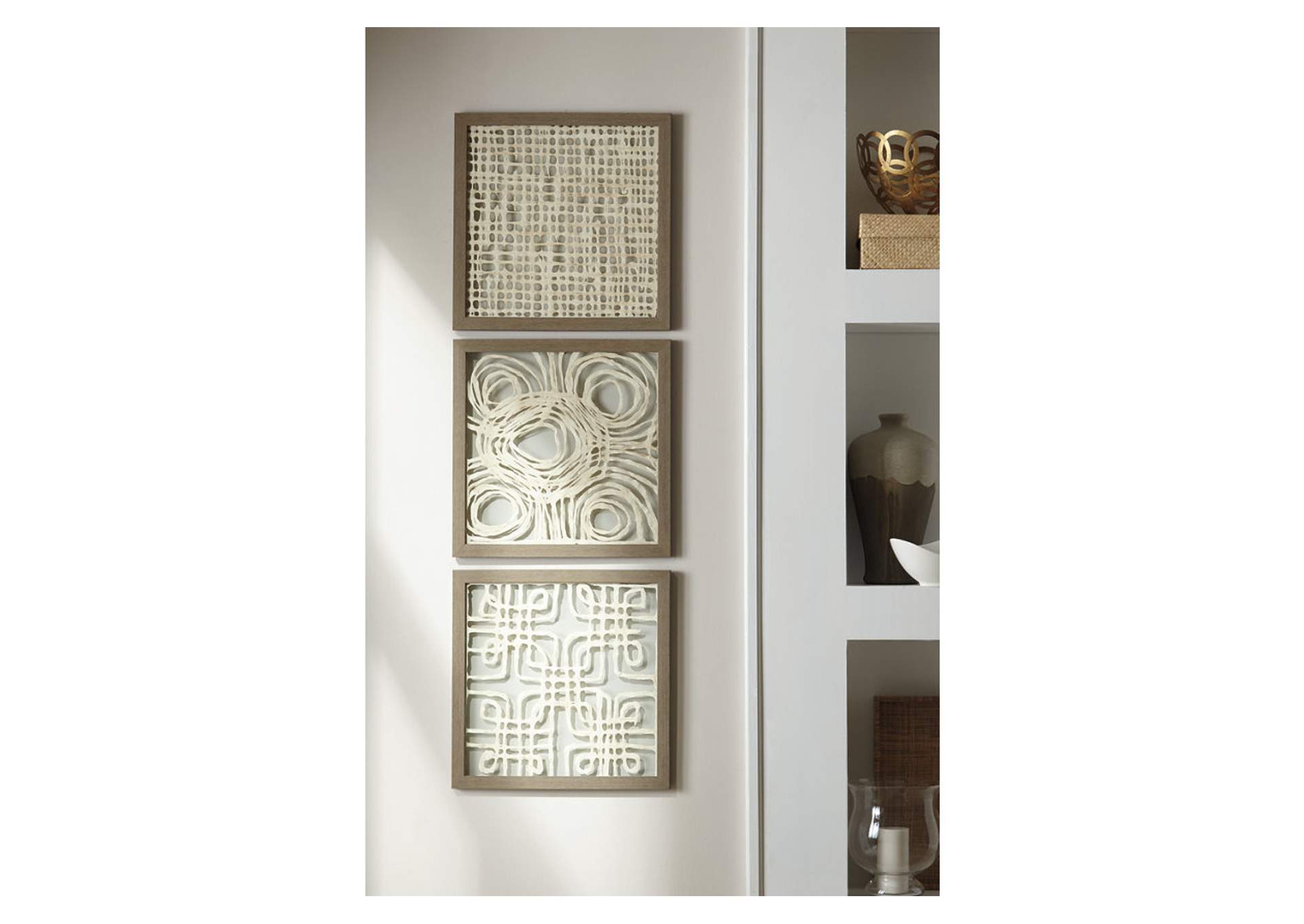 Odella Wall Decor (Set of 3),Signature Design By Ashley