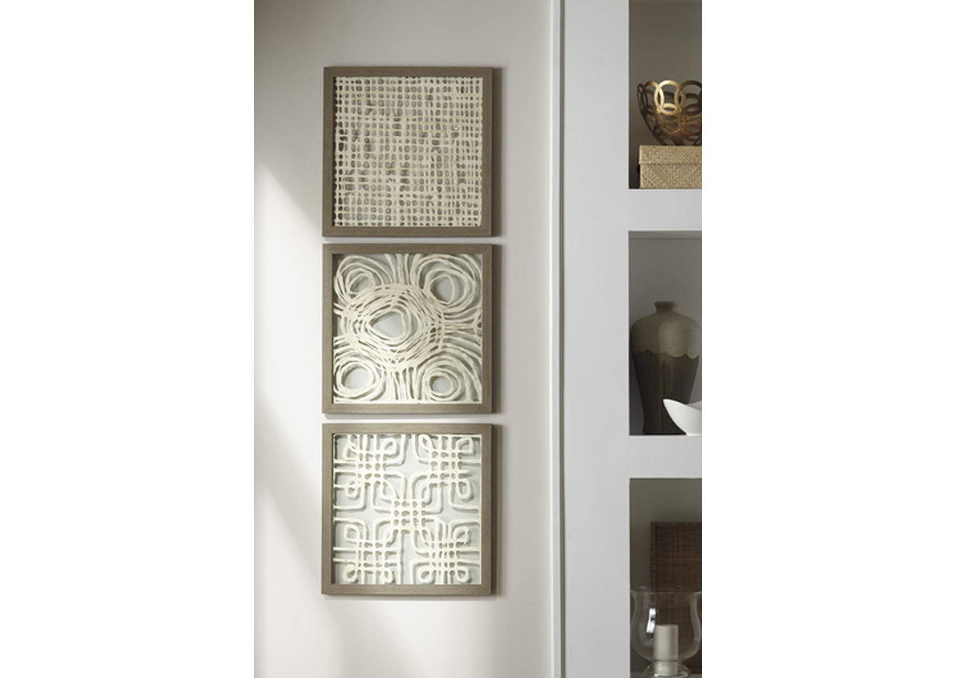 Odella Wall Decor (Set of 3),Signature Design By Ashley