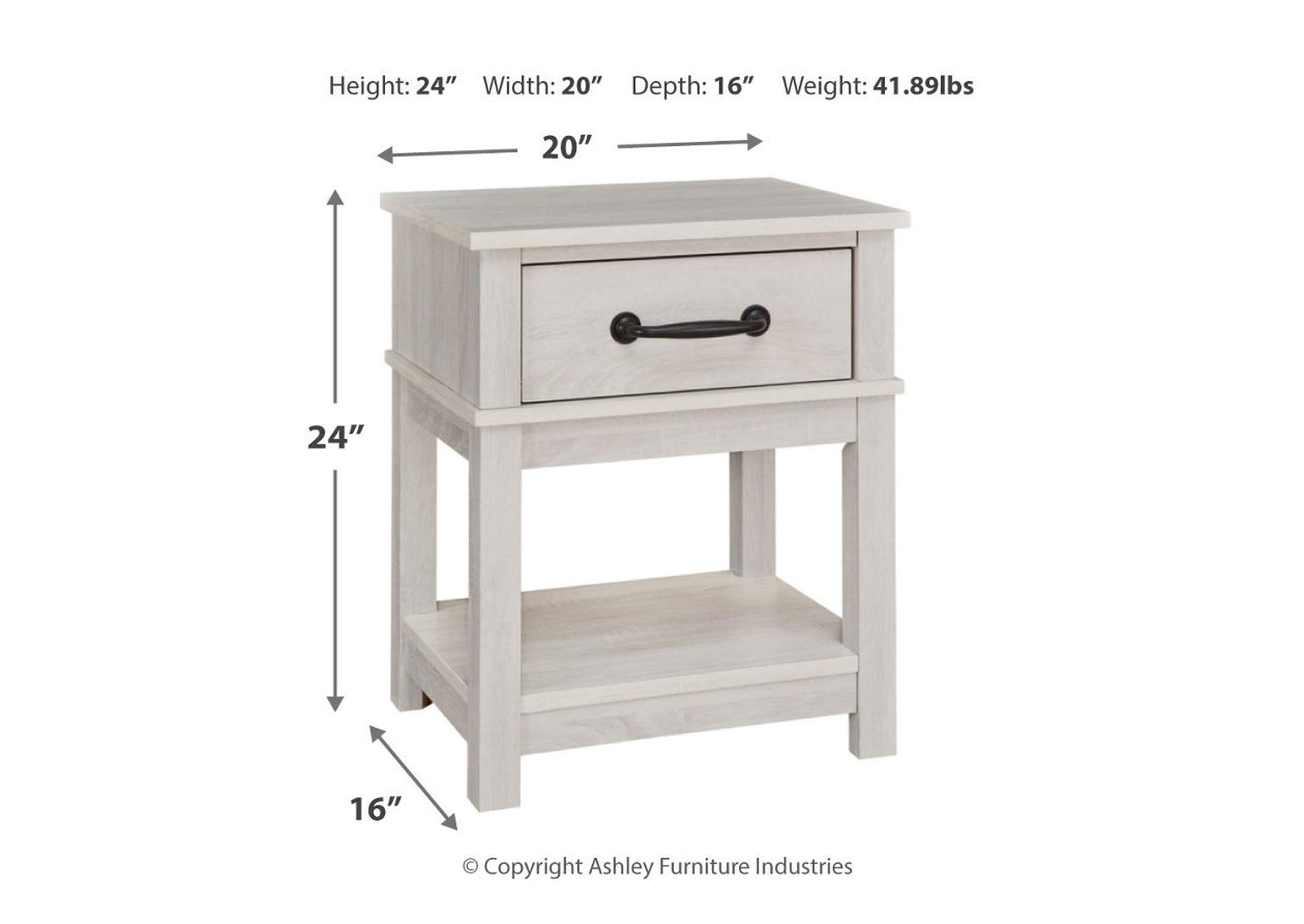 Dorrinson Nightstand,Signature Design By Ashley