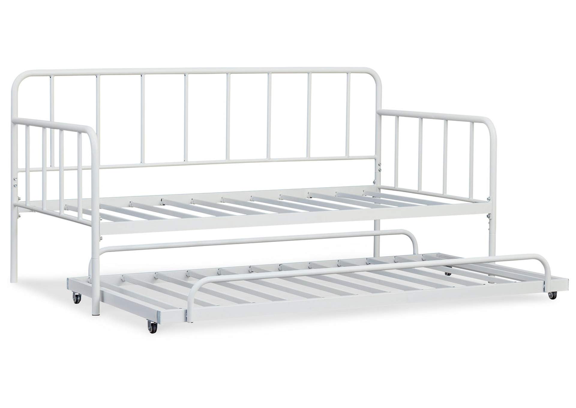 Trentlore Twin Metal Day Bed with Trundle,Signature Design By Ashley