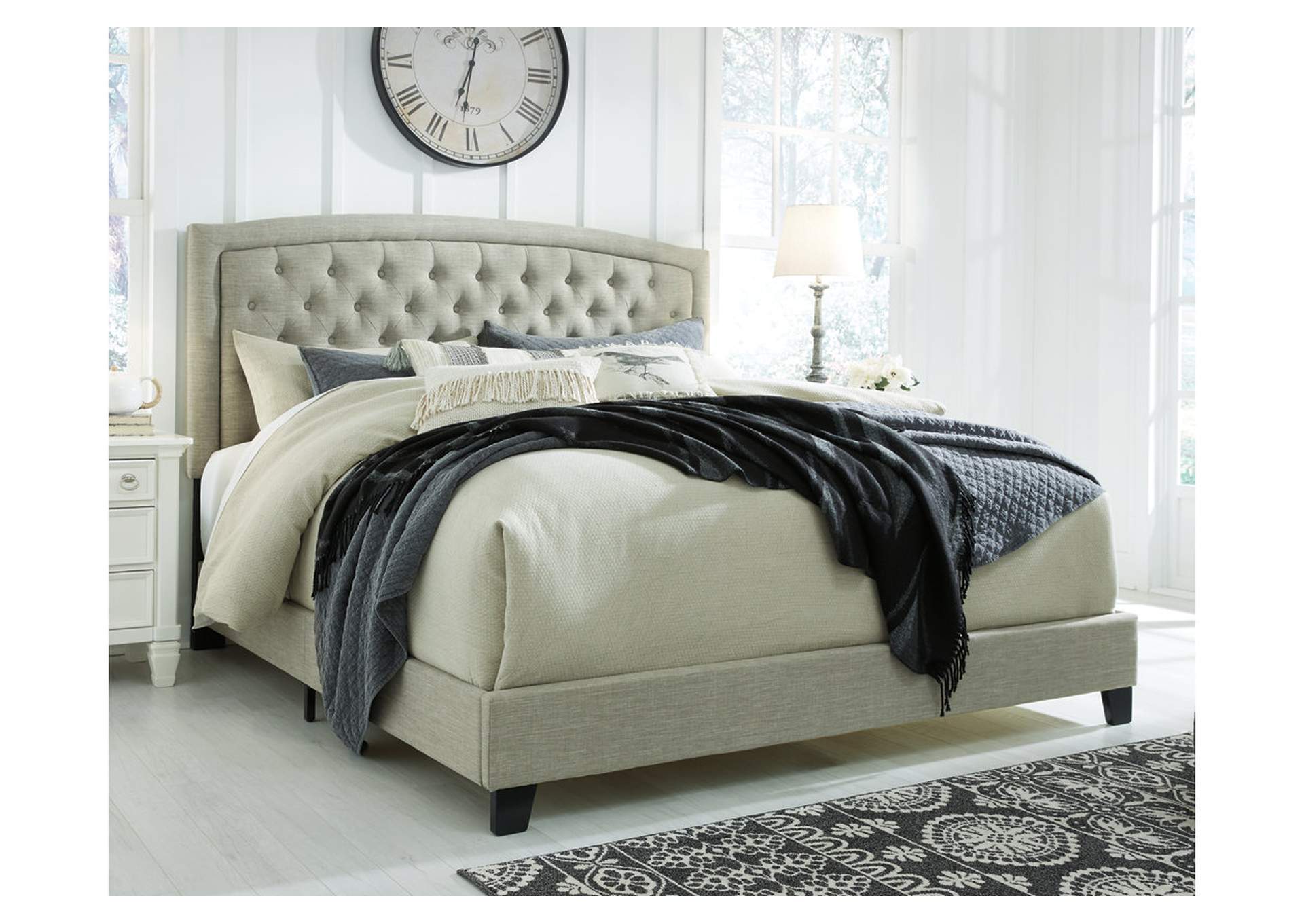 Jerary Queen Upholstered Bed,Signature Design By Ashley