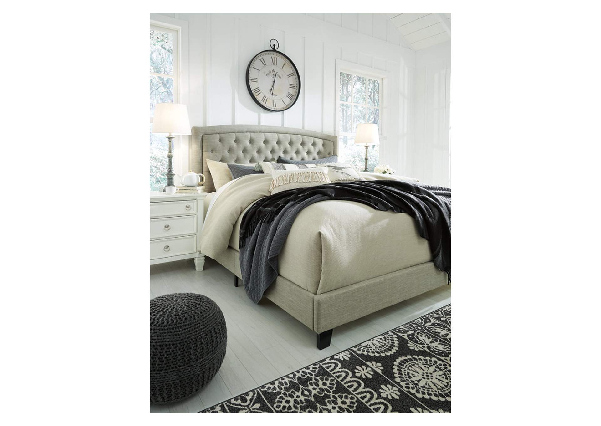 Jerary Queen Upholstered Bed,Signature Design By Ashley