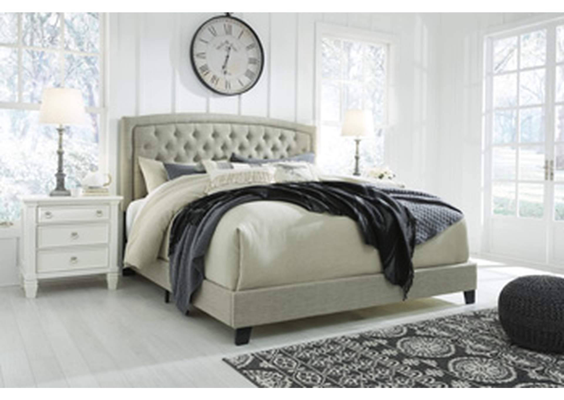 Jerary Queen Upholstered Bed,Signature Design By Ashley