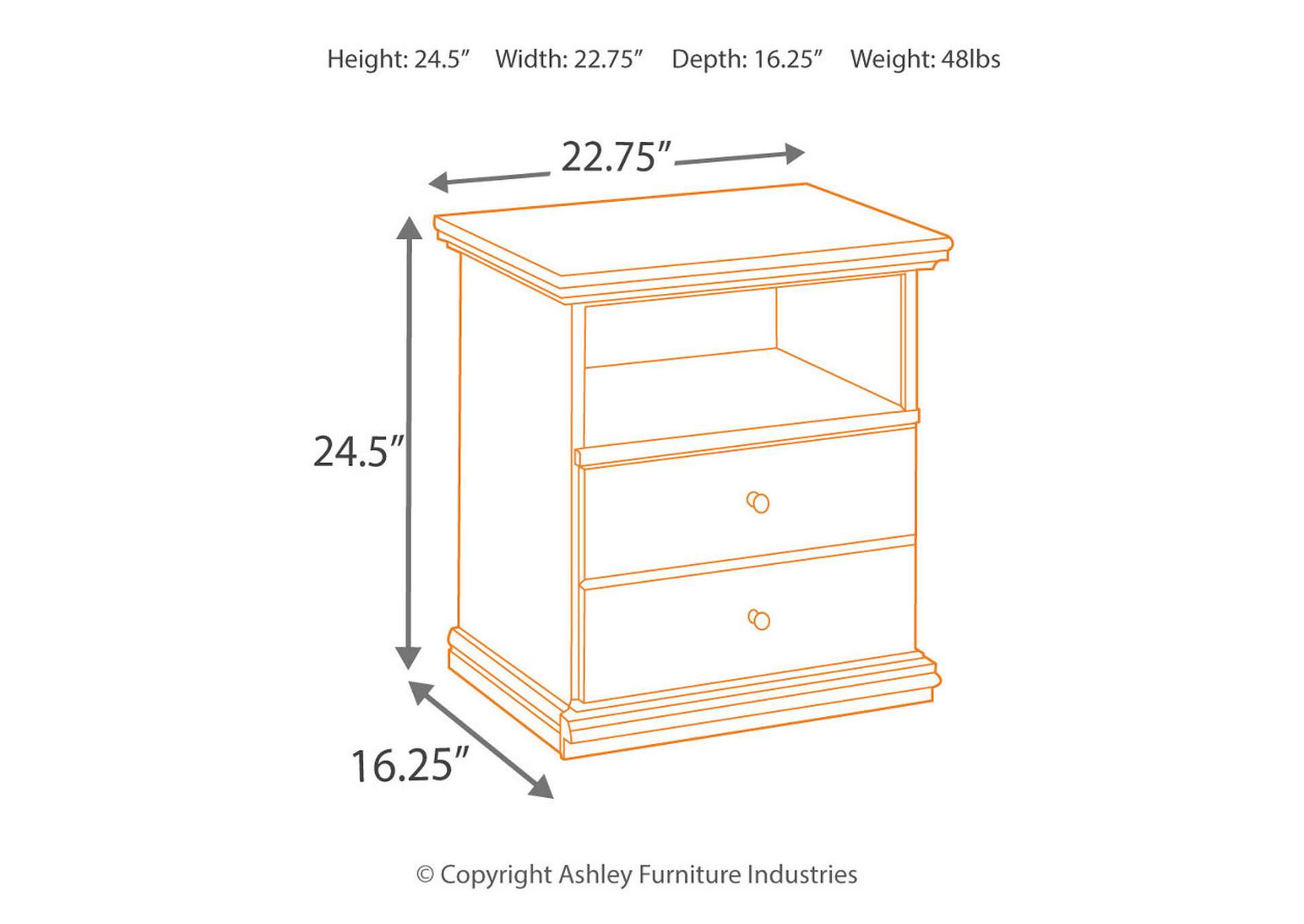 Maribel Nightstand,Signature Design By Ashley