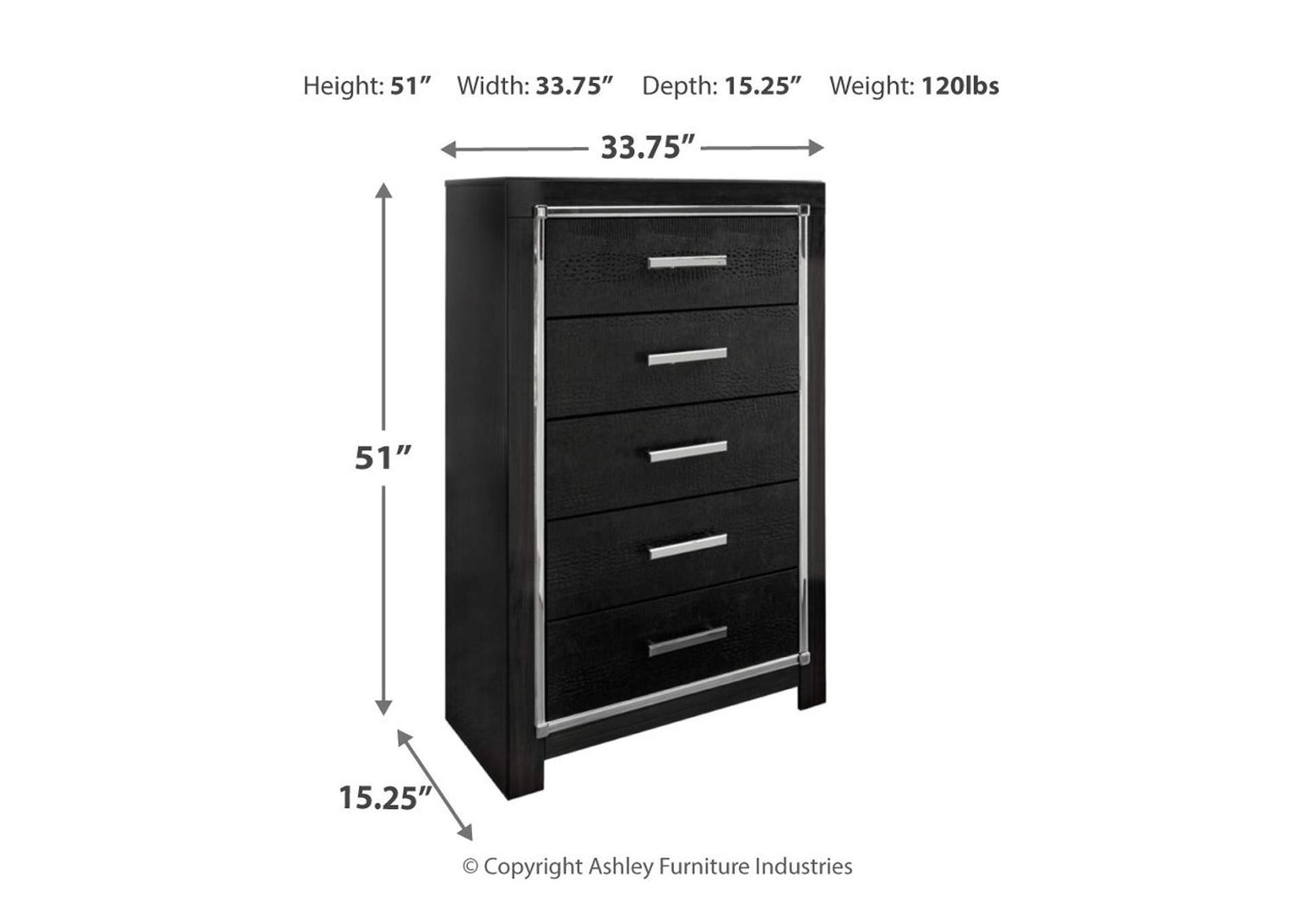 Kaydell Chest of Drawers,Signature Design By Ashley