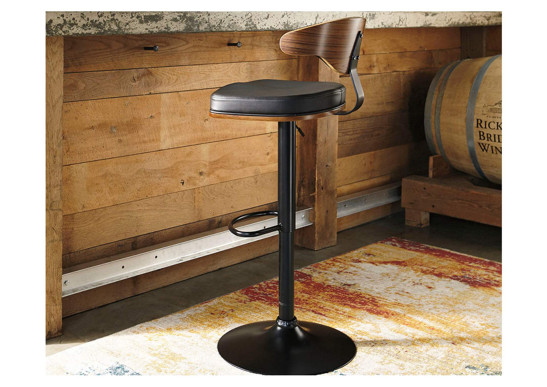 Bellatier Adjustable Height Bar Stool,Signature Design By Ashley