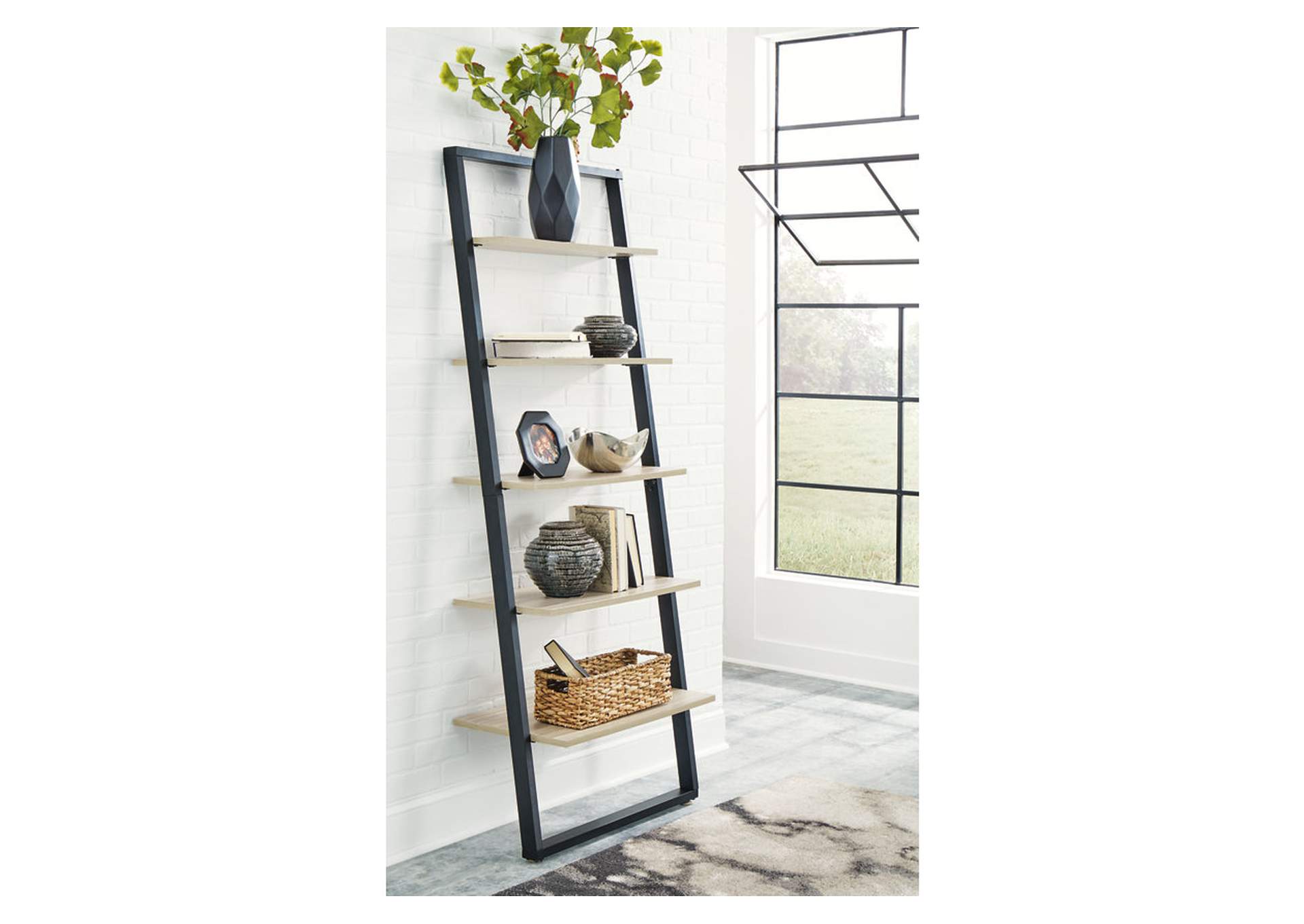 Waylowe 74" Bookcase,Signature Design By Ashley