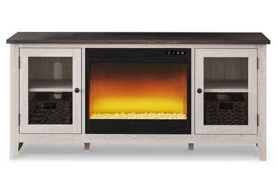 Image for Dorrinson 60" TV Stand with Electric Fireplace