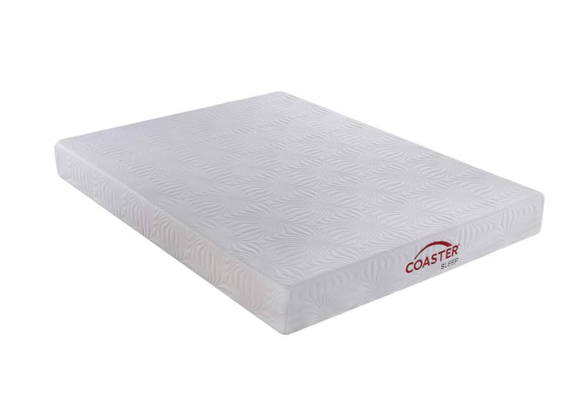 Keegan Twin Long Memory Foam Mattress White,Coaster Furniture