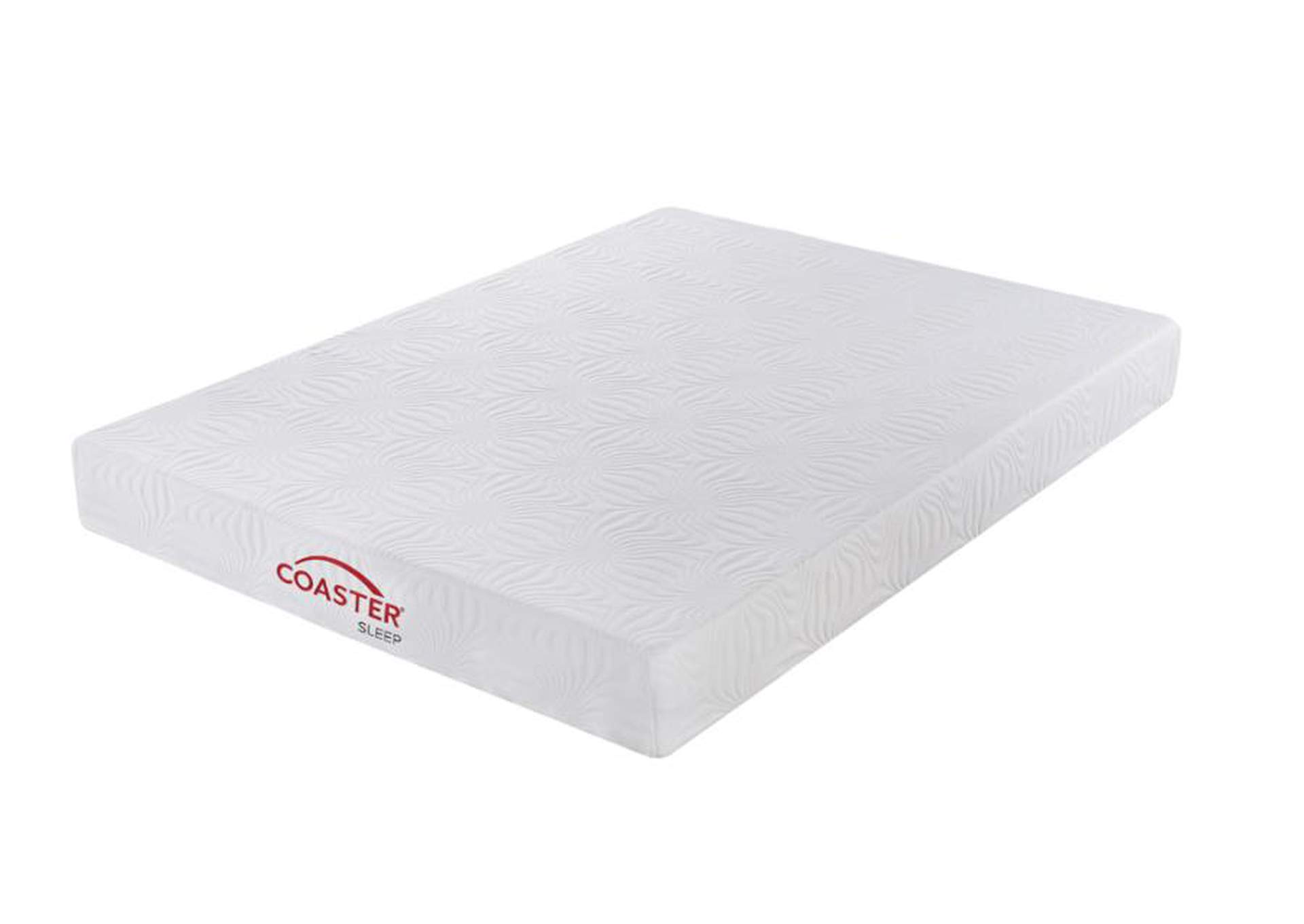 Keegan Twin Memory Foam Mattress White,Coaster Furniture