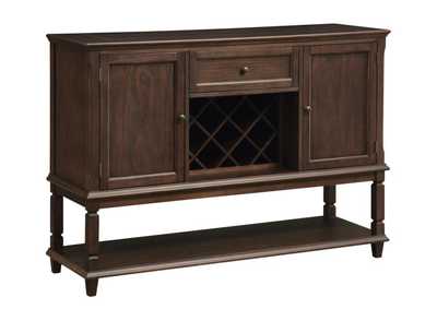 Image for Parkins Server with Lower Shelf Rustic Espresso