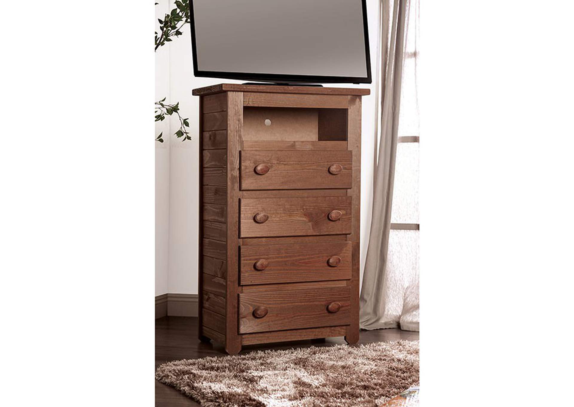 Lea Media Chest,Furniture of America