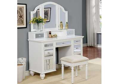 Image for Tracy Vanity w - Stool