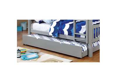 Image for Omnus Twin Trundle, Gray
